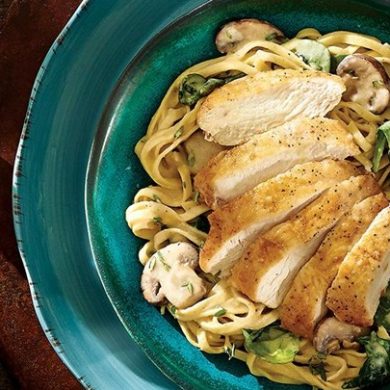 Asiago Chicken Pasta