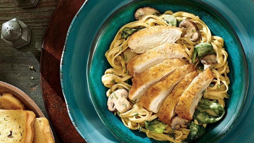 Asiago Chicken Pasta