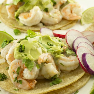Avocado Shrimp Tacos