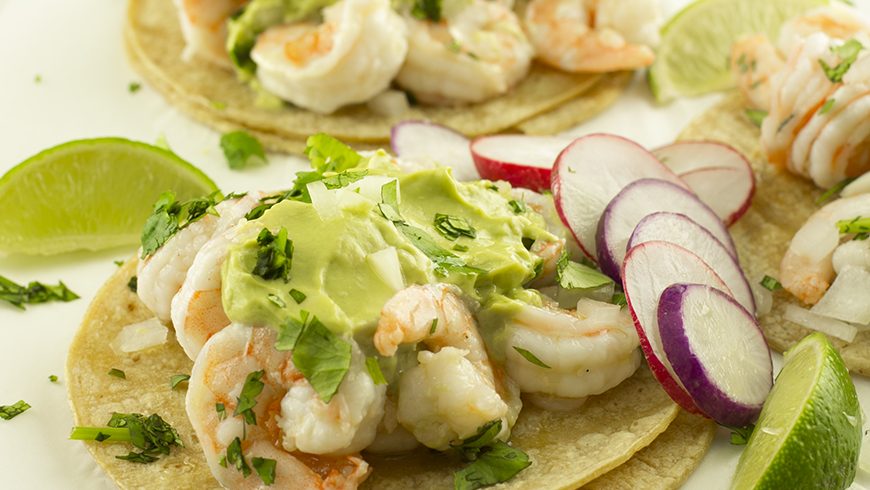 Avocado Shrimp Tacos