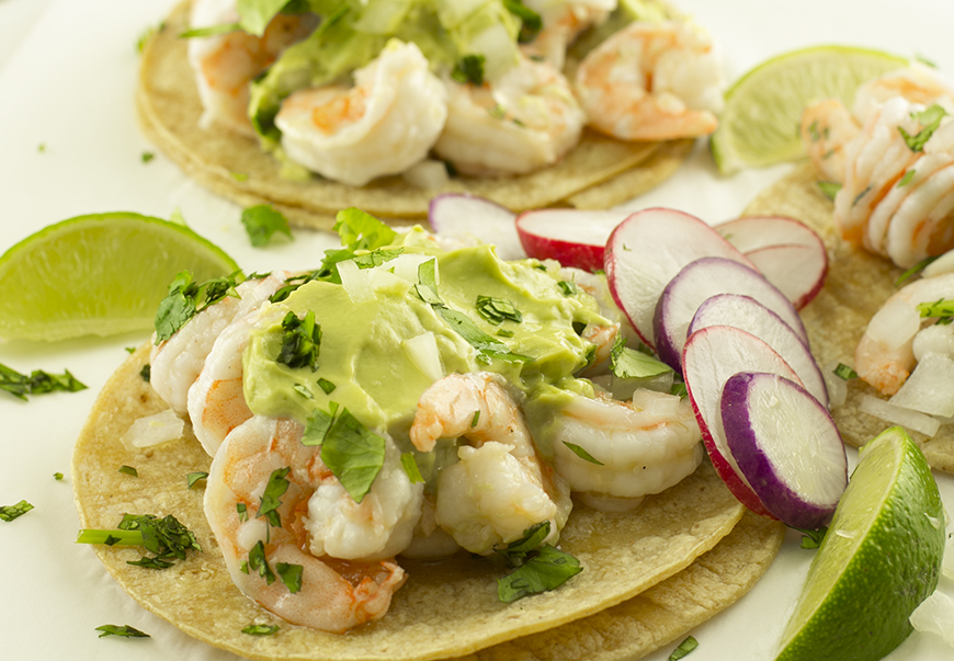 Avocado Shrimp Tacos
