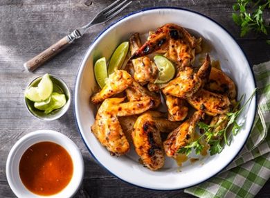 Caribbean Chicken Wings